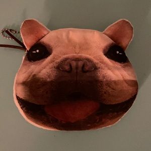 Dog cute 3D change purse wallet bag